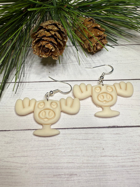 Moose Cup Earrings