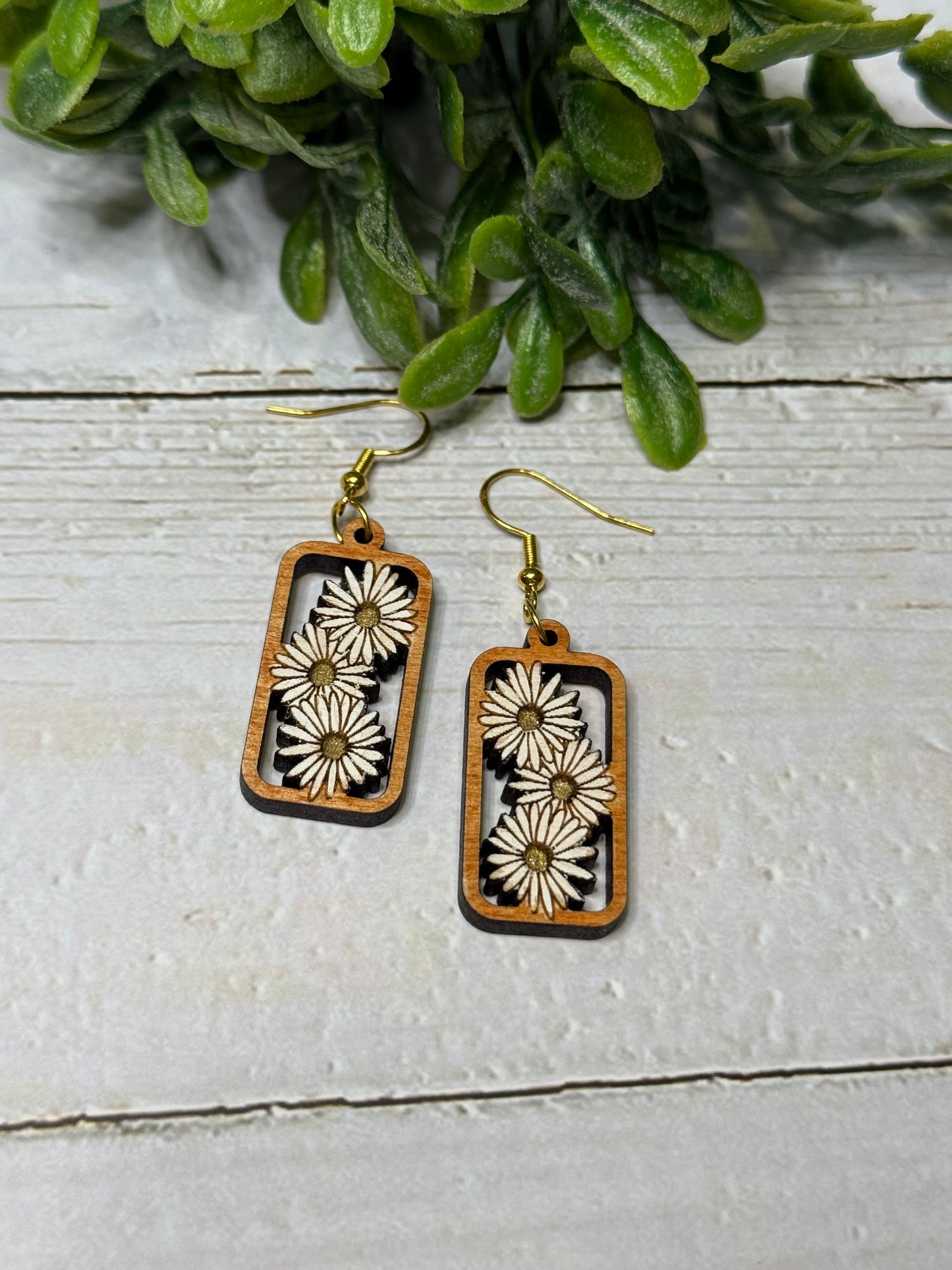 Daisy Bar Earrings