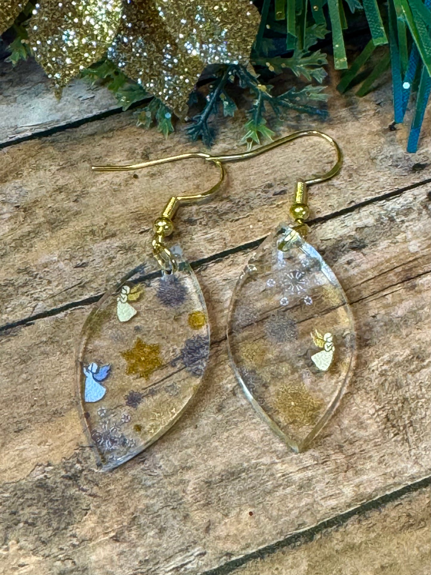 Angel Leaf Earrings