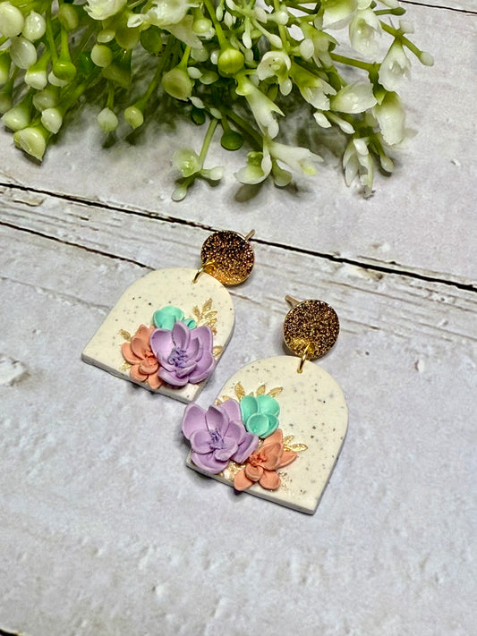 Summer Floral Earrings