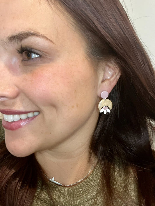 Daisy Moon Earrings (multiple colors)