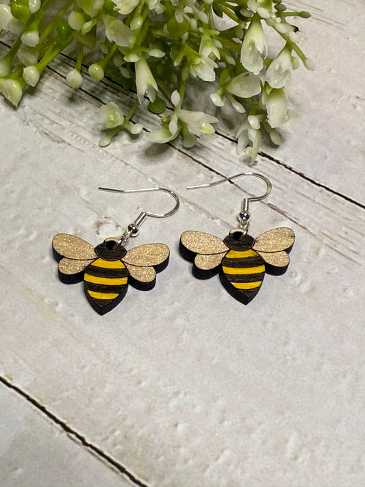 Bee Earrings