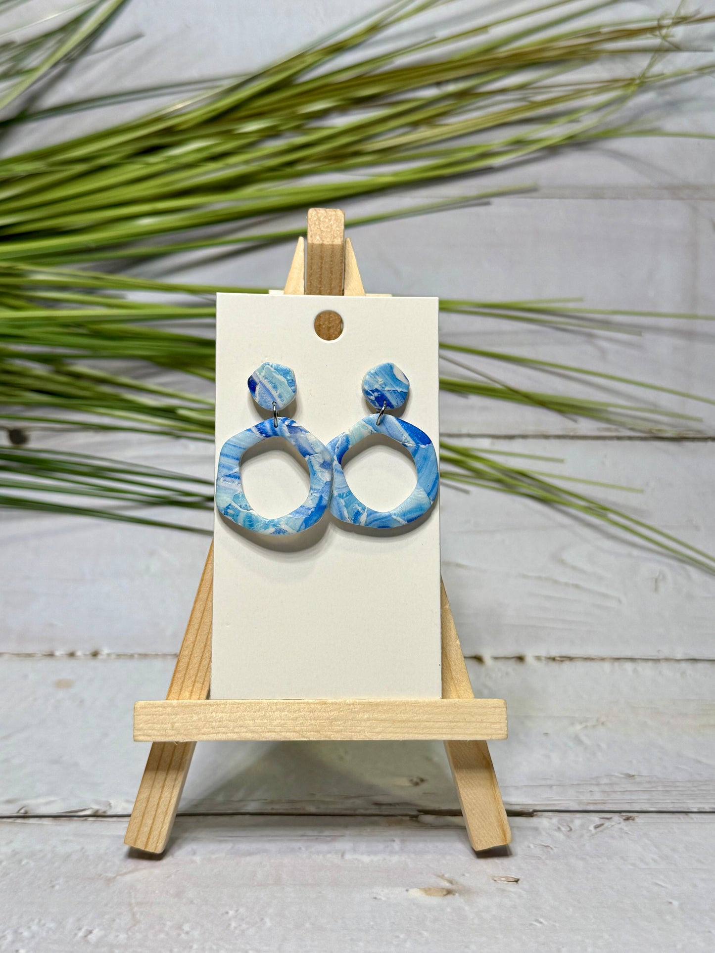 Ocean Pebble Earrings