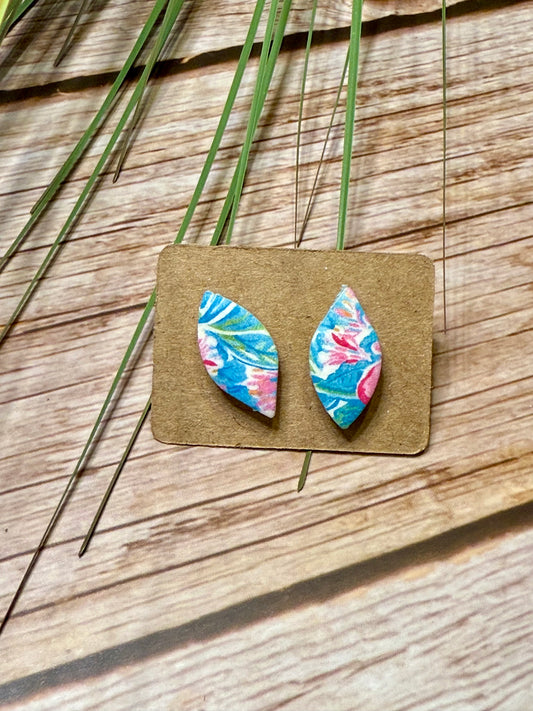 Tropical Leaf Studs