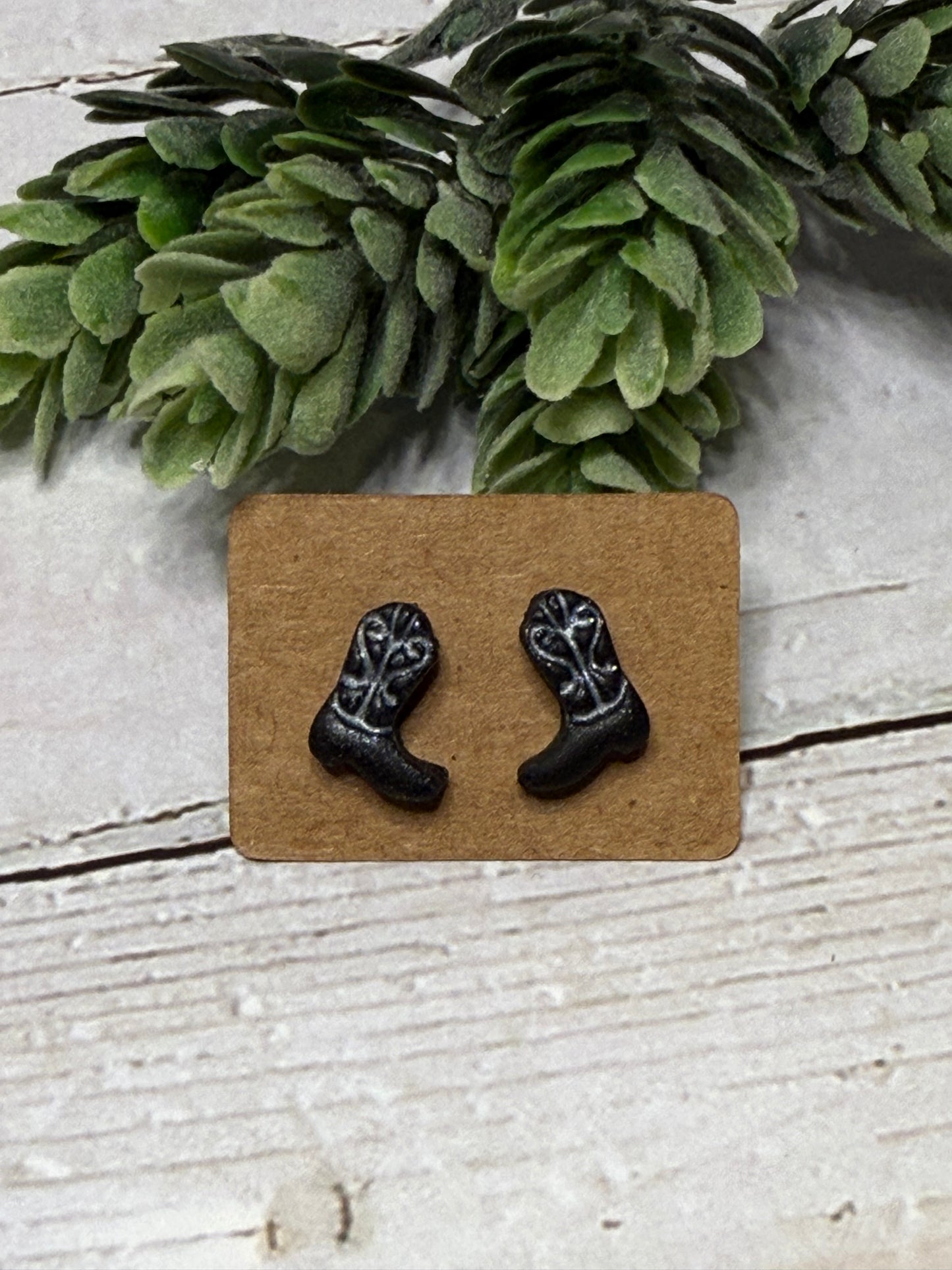Black Boot Studs