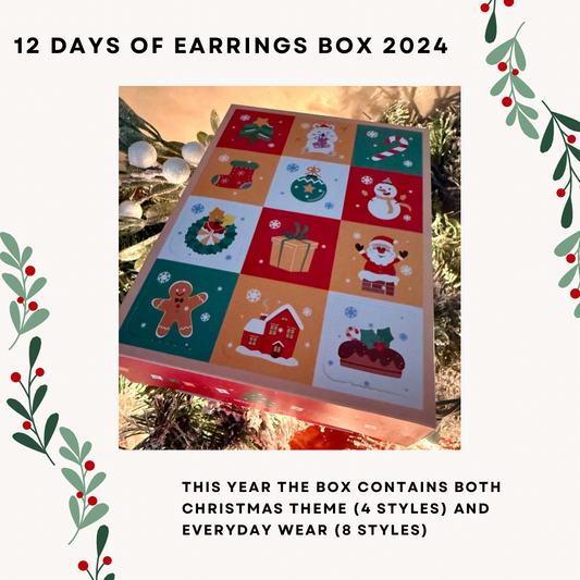 12 Days of Earrings 2024 Advent Calendar