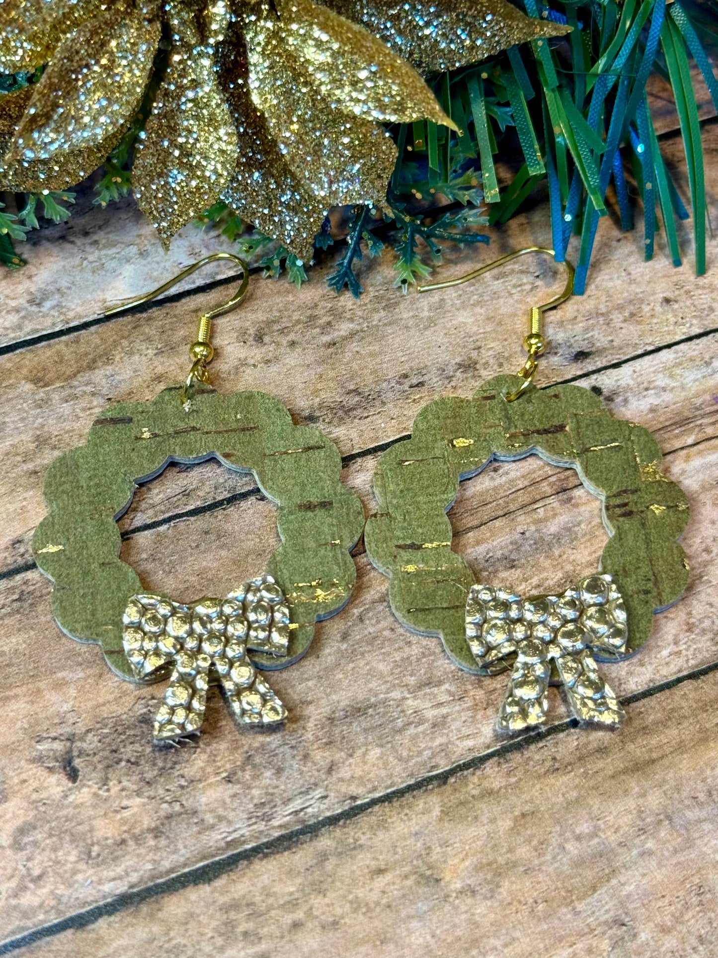 Olive and Gold Wreath