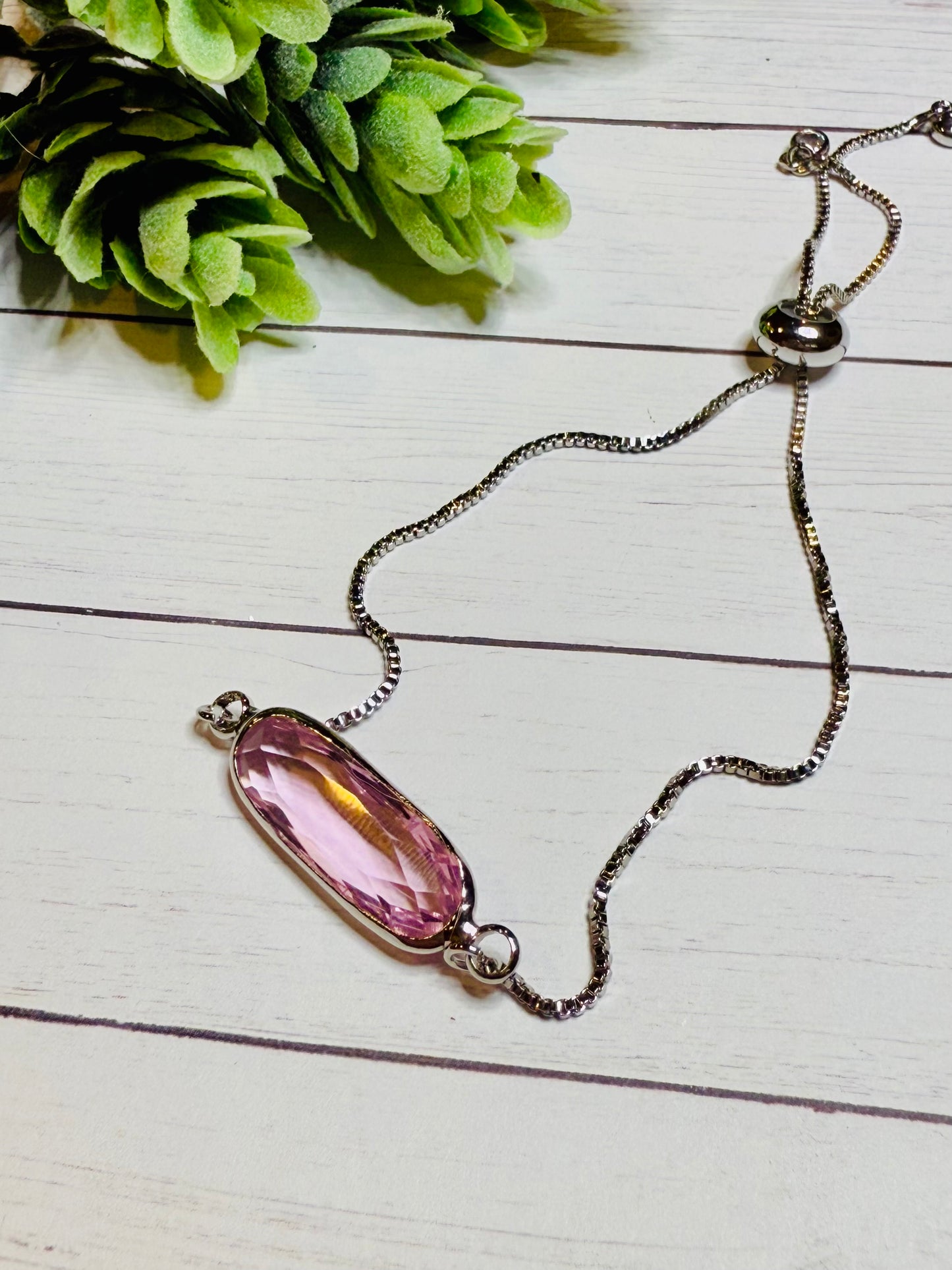Pink Bar Silver