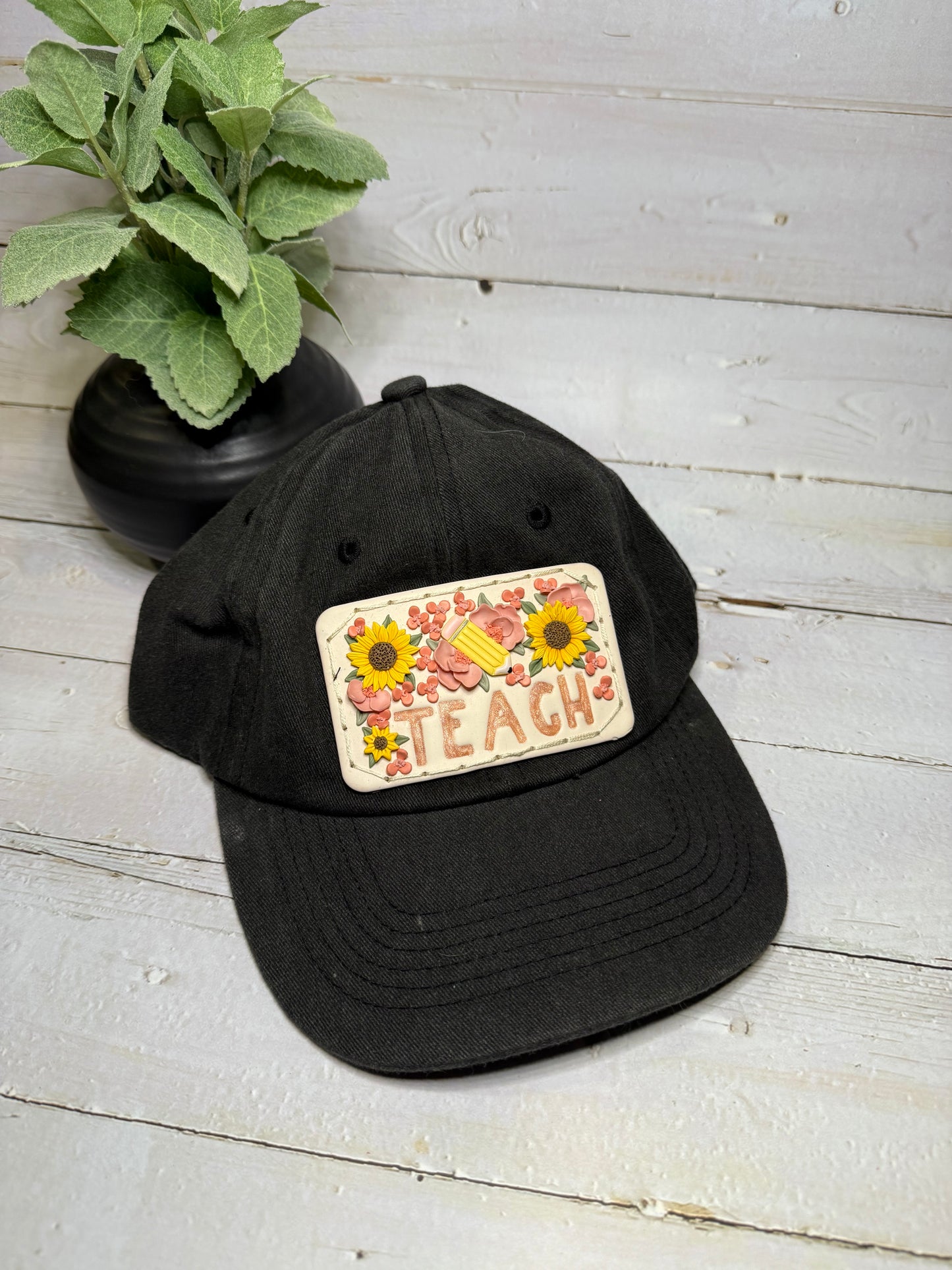 Charcoal Teacher Hat