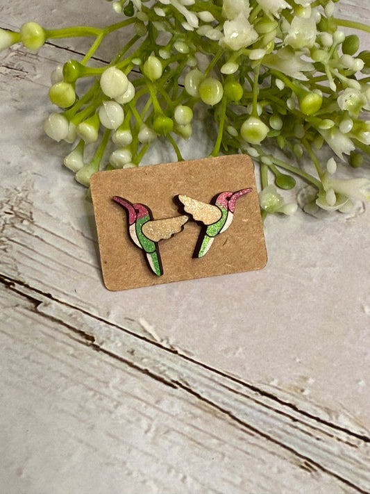 Humming Bird Studs