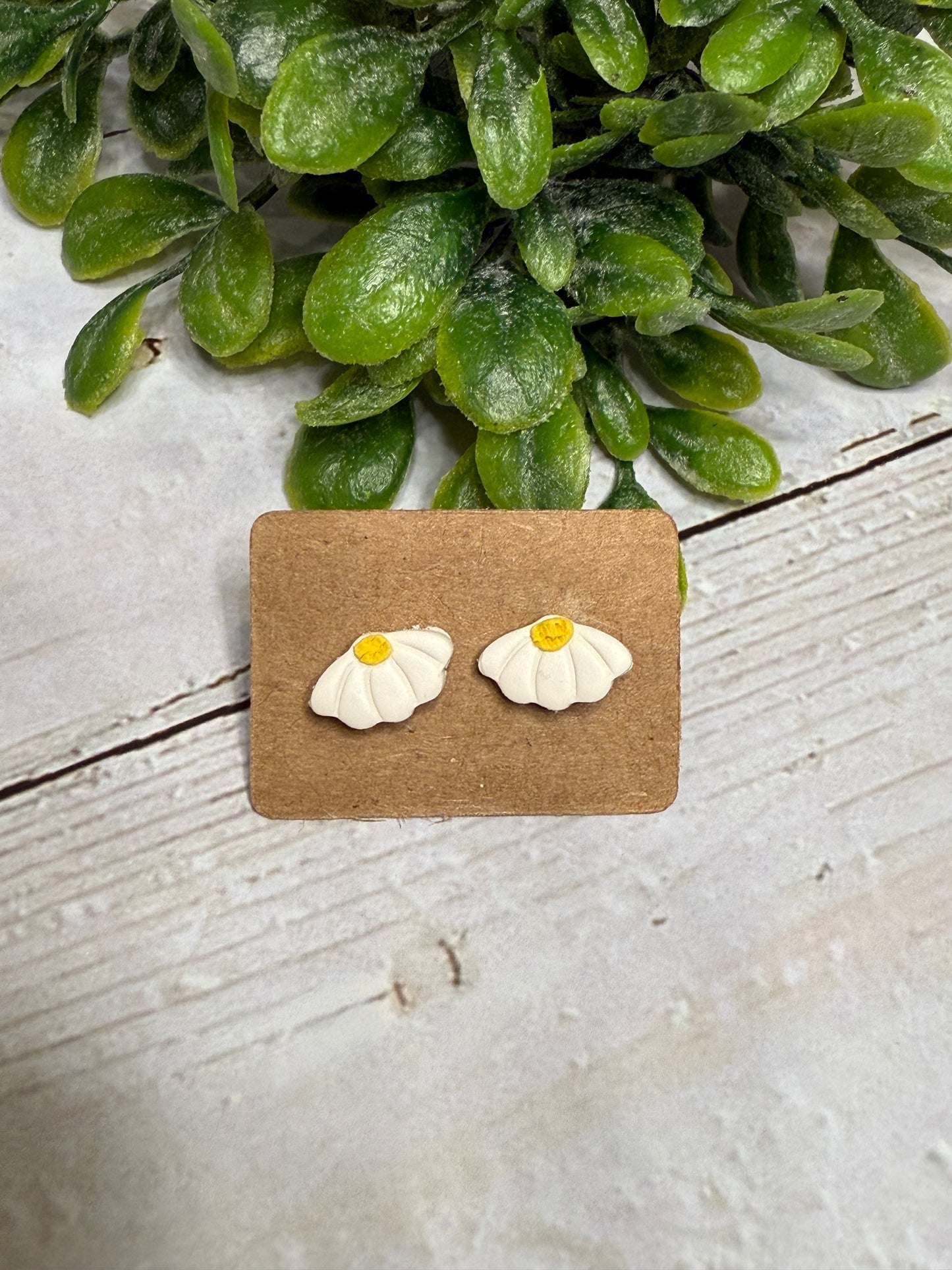 Half Daisy Studs