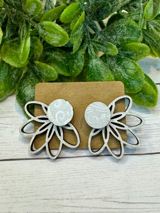 Gray and White Ear Jackets