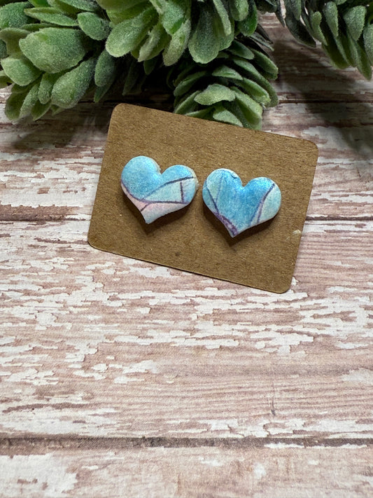 Blue/Pink Hearts