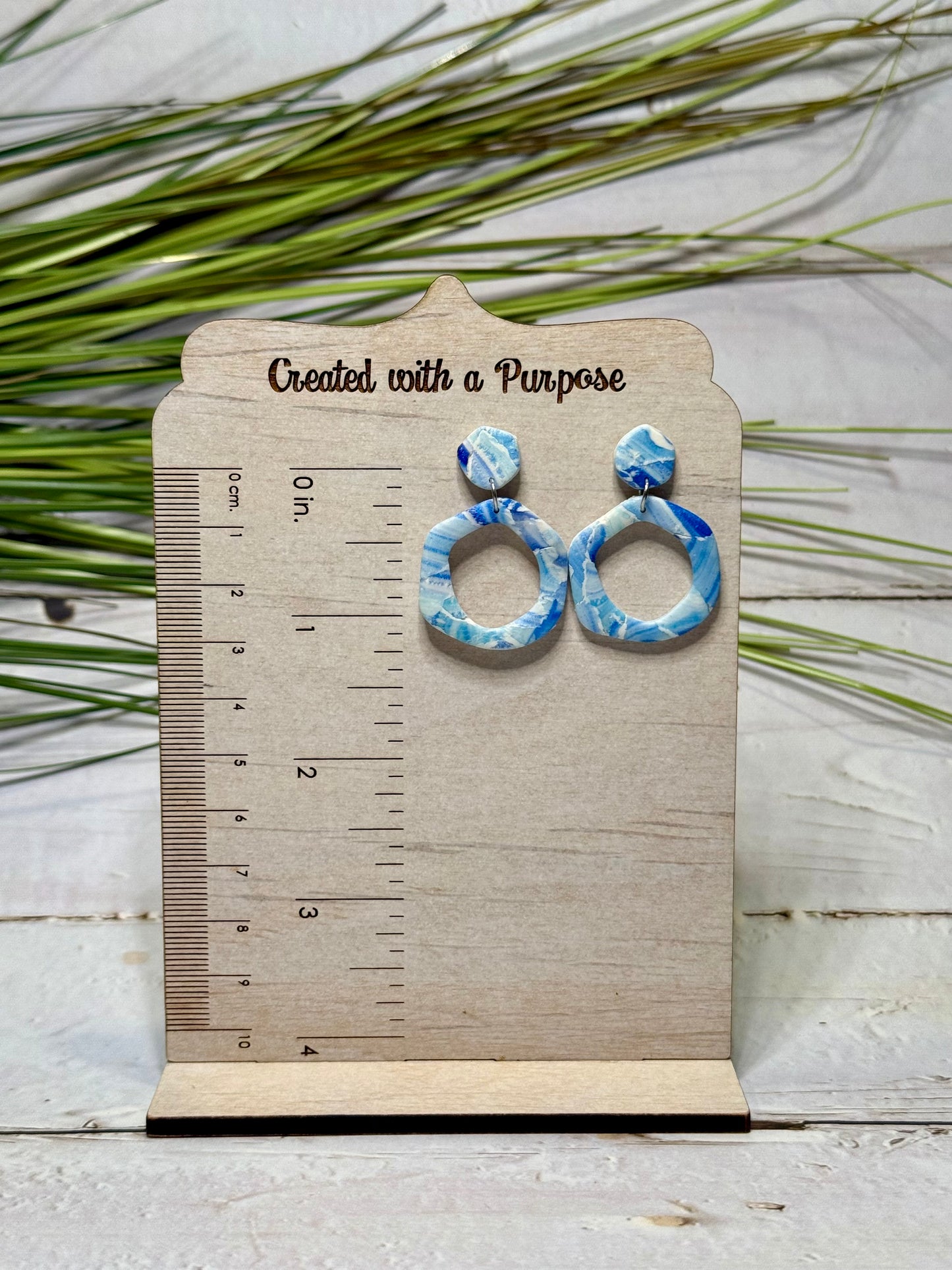 Ocean Pebble Earrings
