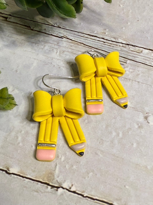 Pencil Bow Dangle