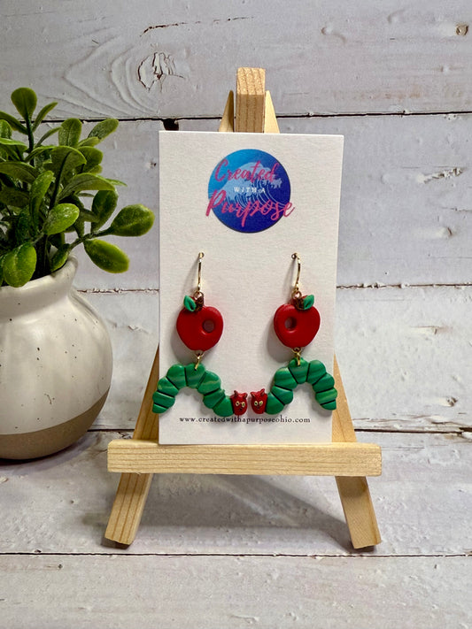 Caterpillar Earrings ￼
