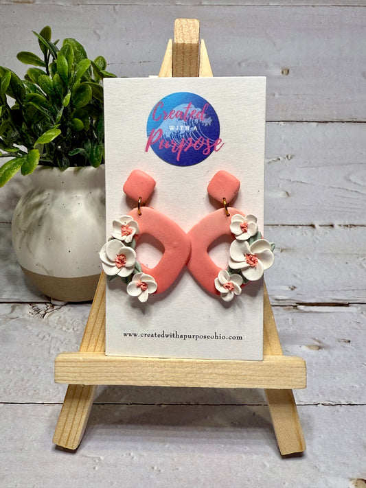 Ombré Floral Earrings