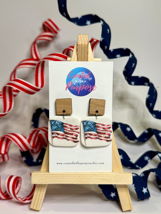 American Flag Dangles