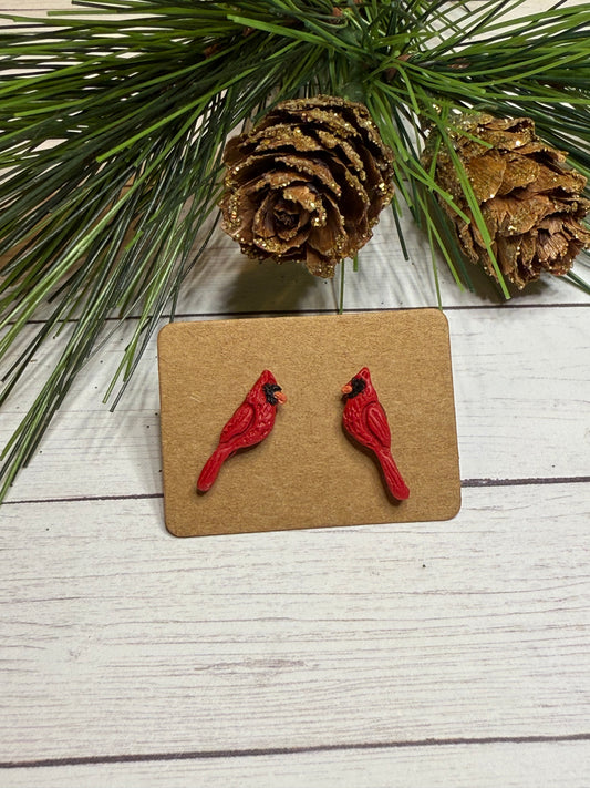 Cardinal Studs