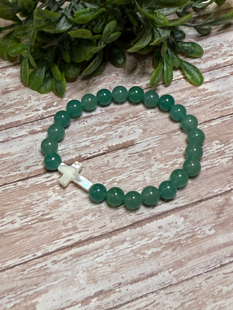 Aventurine Cross