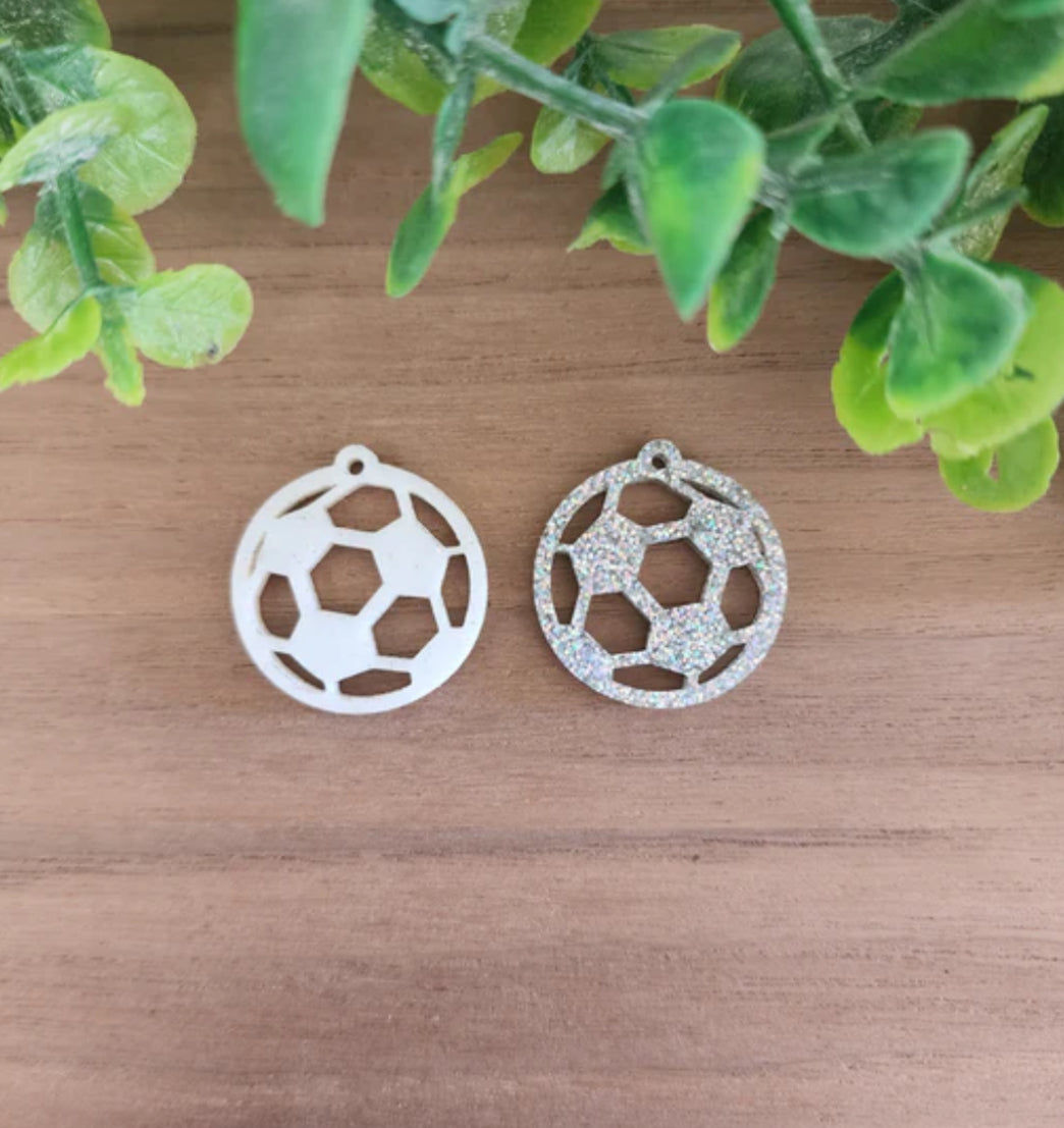 Acrylic Sports Earings