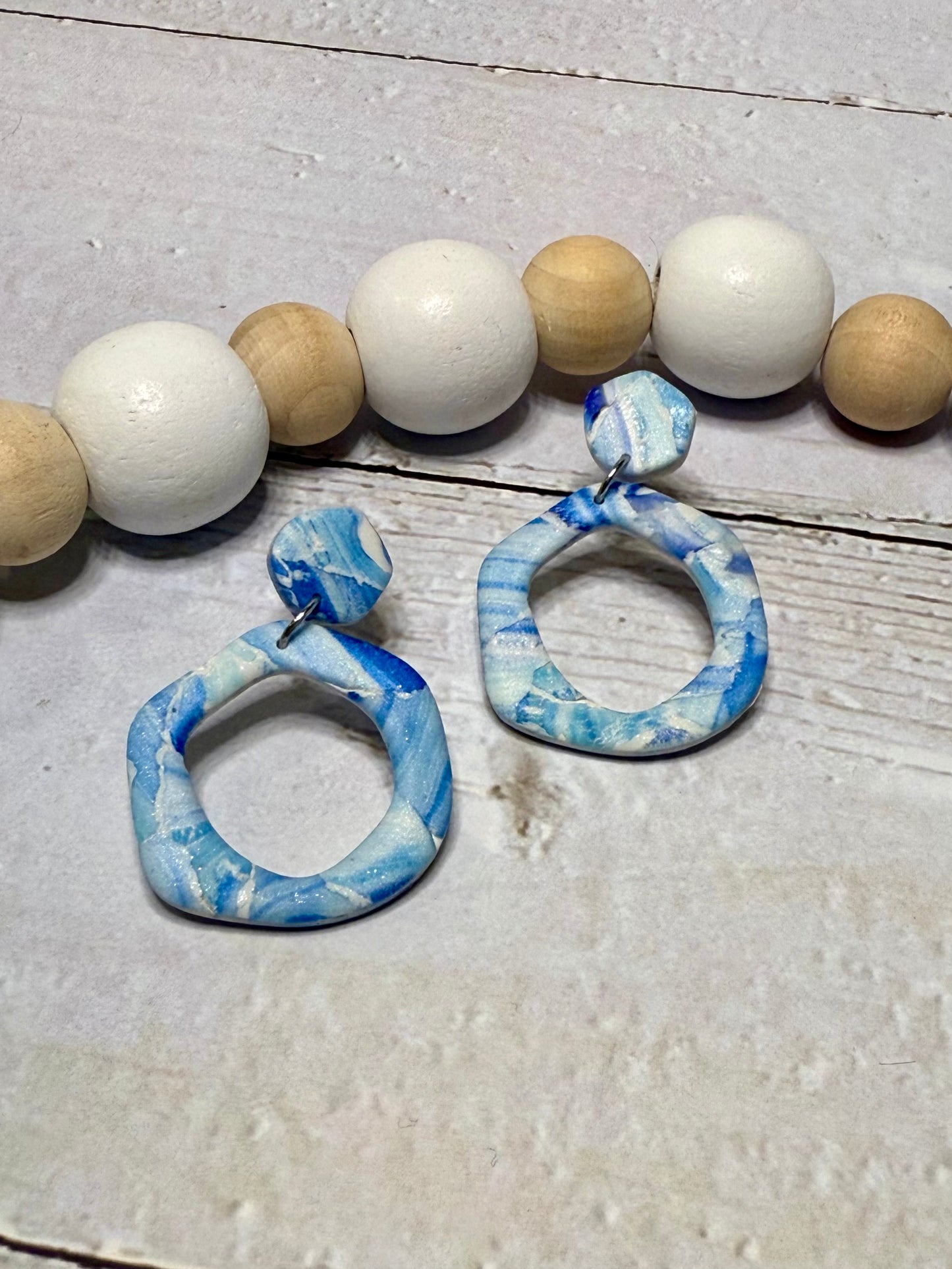 Ocean Pebble Earrings