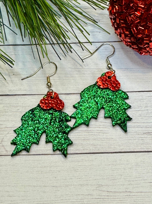 Green Sparkle Holly