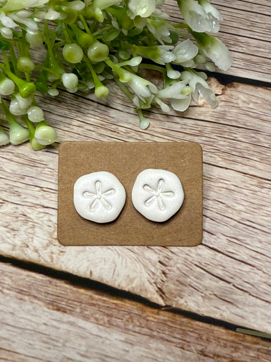 Sand Dollar Studs