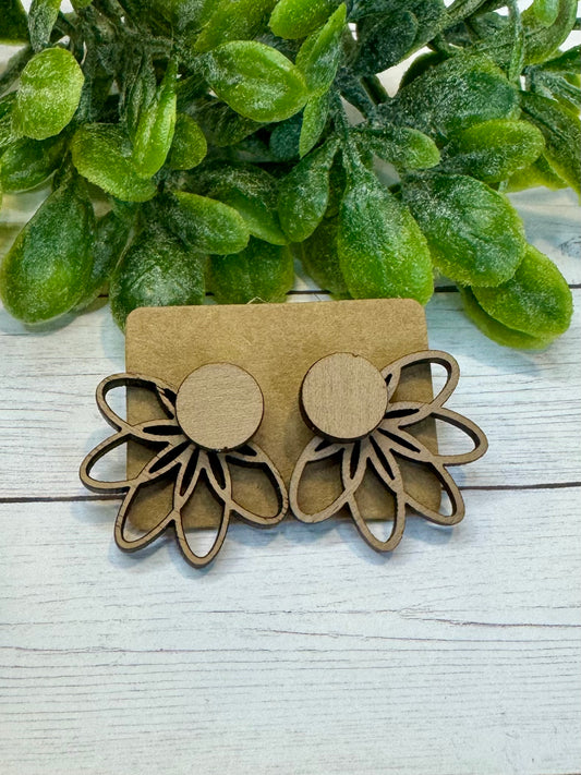 Walnut Ear Jackets