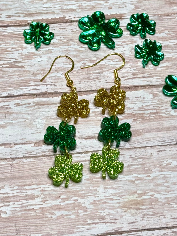 Triple Shamrock Dangle