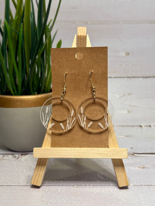 Cattail Earrings