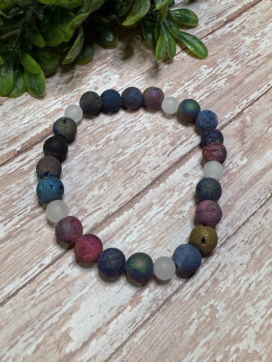 Multi Color Quartz Bracelet