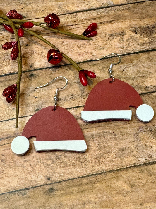 Red and White Santa Hat