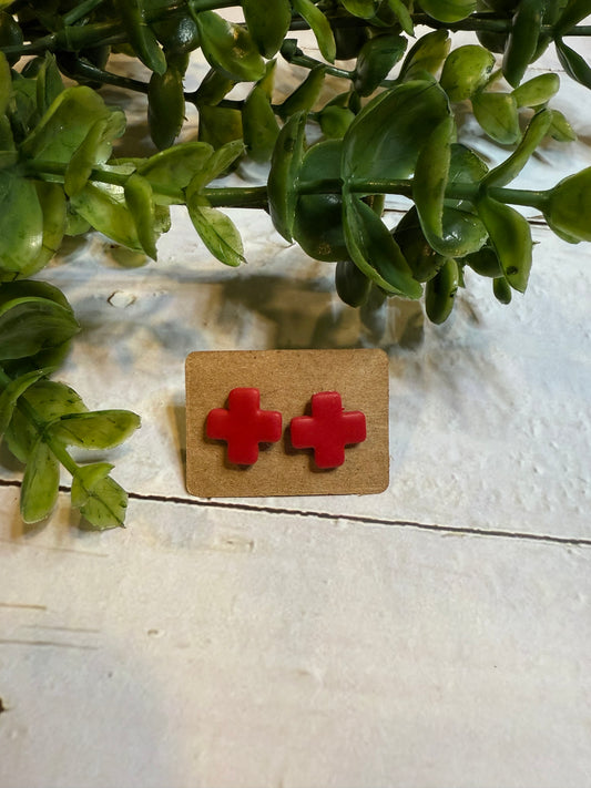 Medical Cross Stud