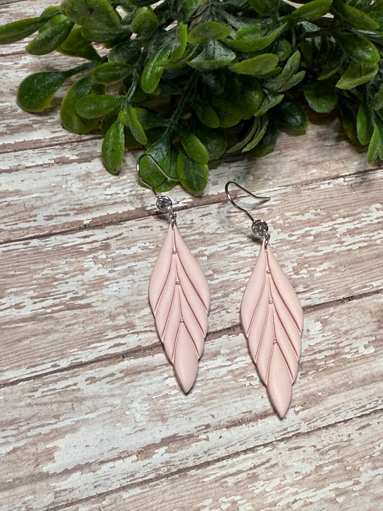 Pink Statement Earring