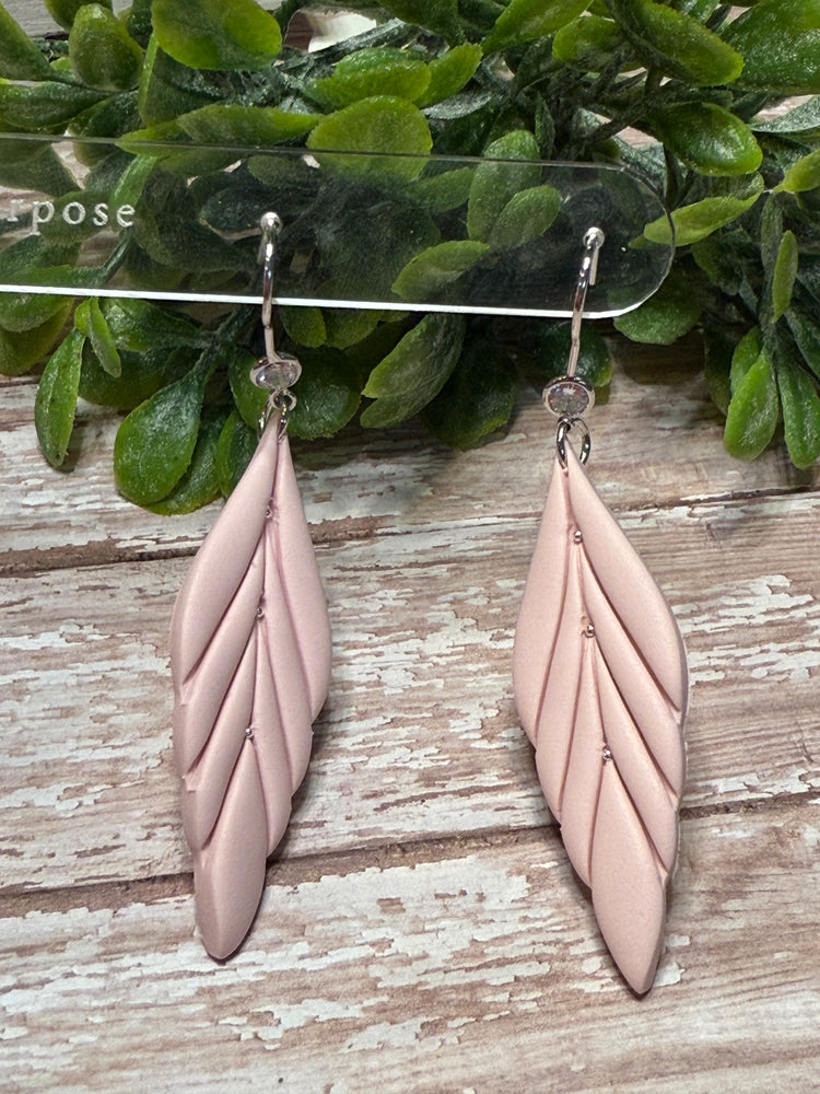 Pink Statement Earring