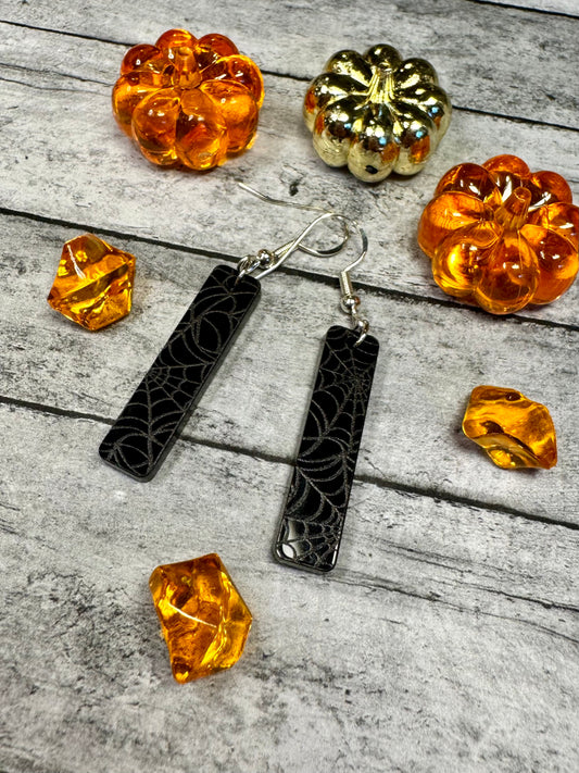 Web Bar Earrings