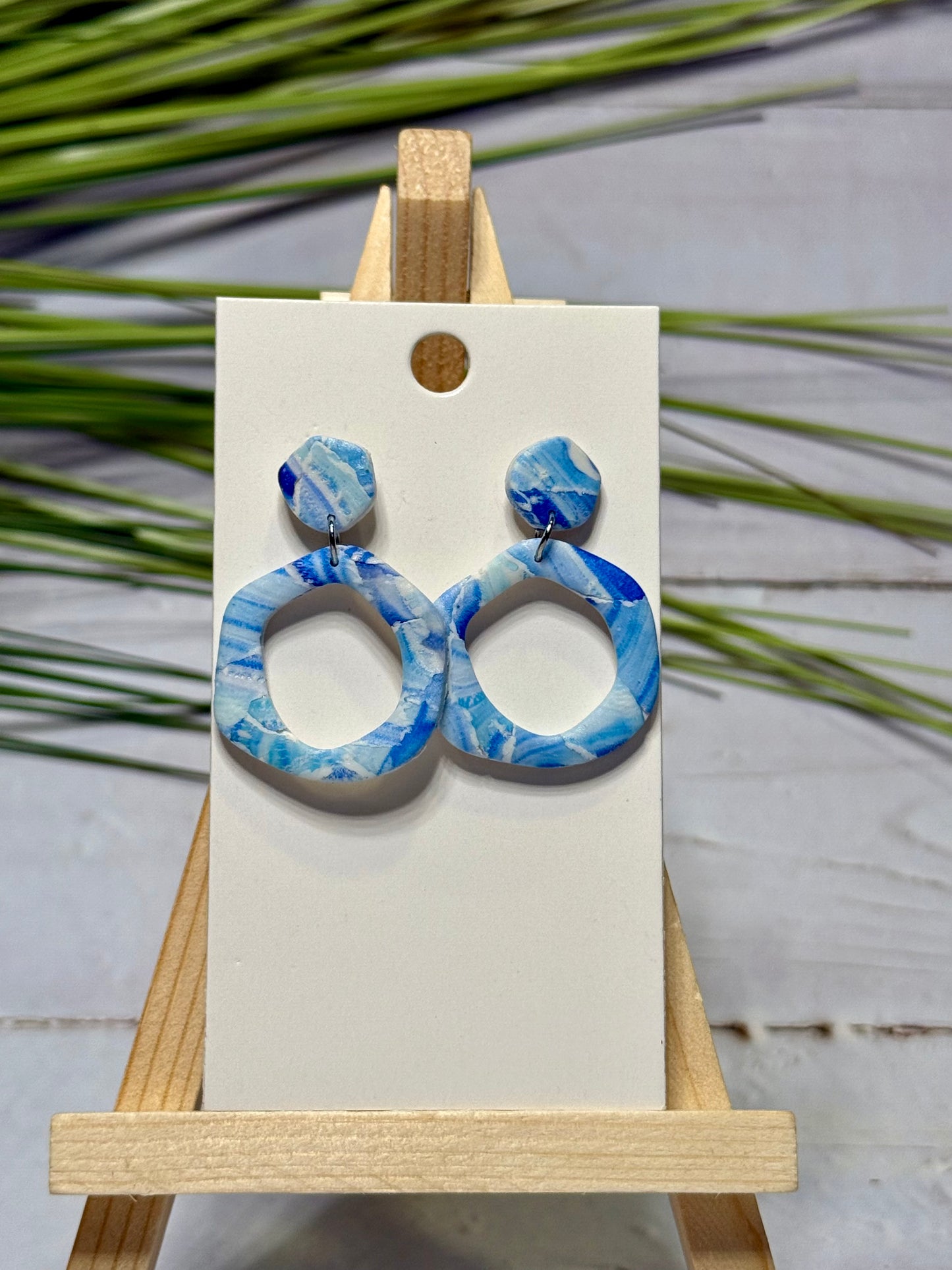 Ocean Pebble Earrings