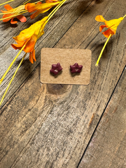 Mini Leaf Studs